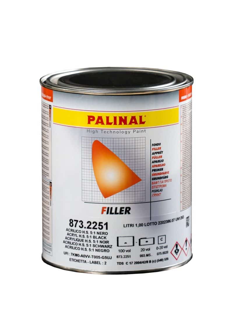 Грунт-наполнитель PALINAL 2K 5:1 черный 873.22511 1л