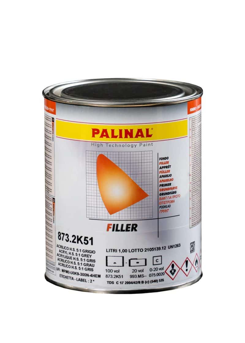 Грунт-наполнитель PALINAL 2K 5:1 белый 873.11511 1л